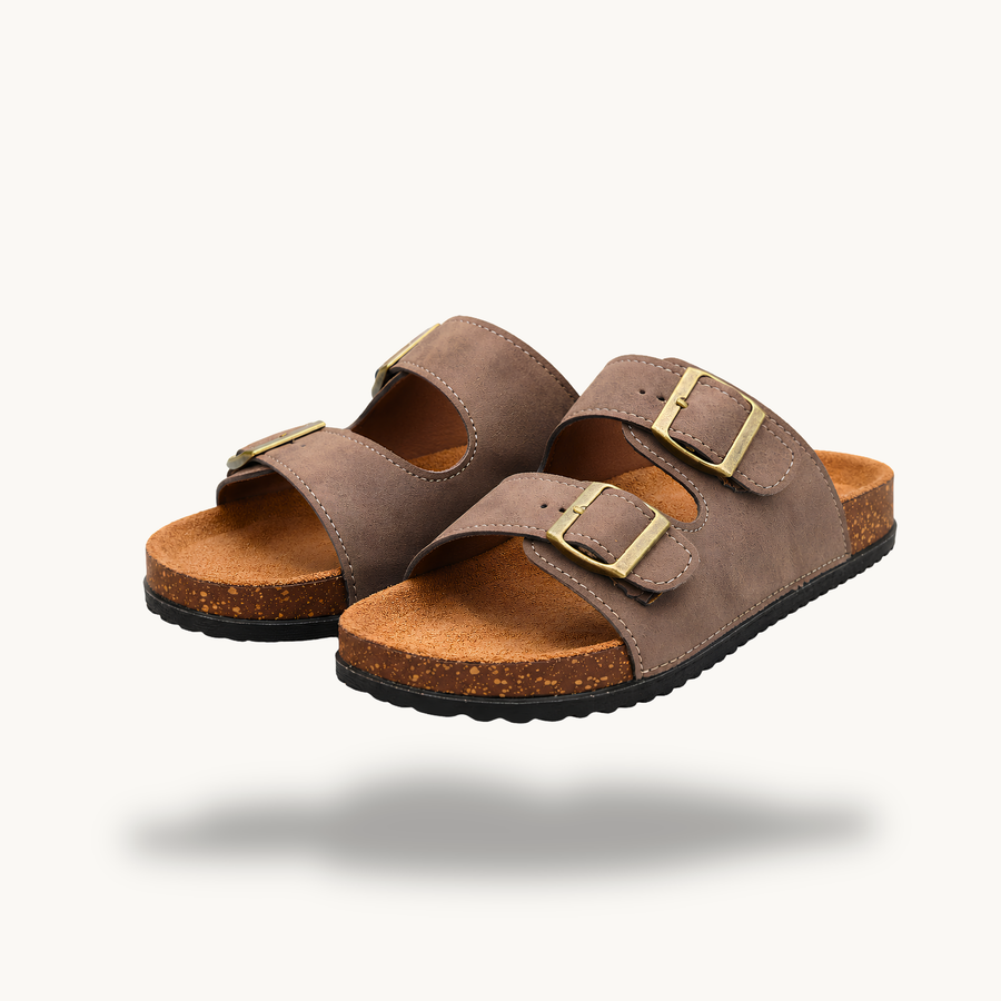 Mirello Brisa — Classic Double Buckle Sandals
