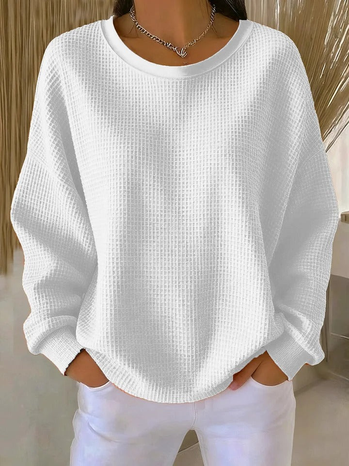 Nuria | Classic Waffle Jumper