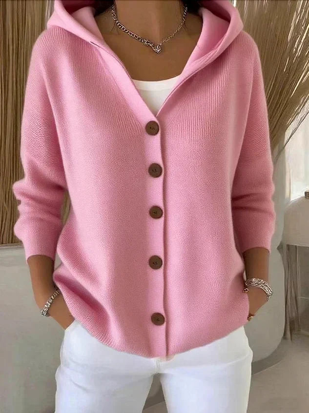 Rocío™ | Vintage Hooded Cardigan