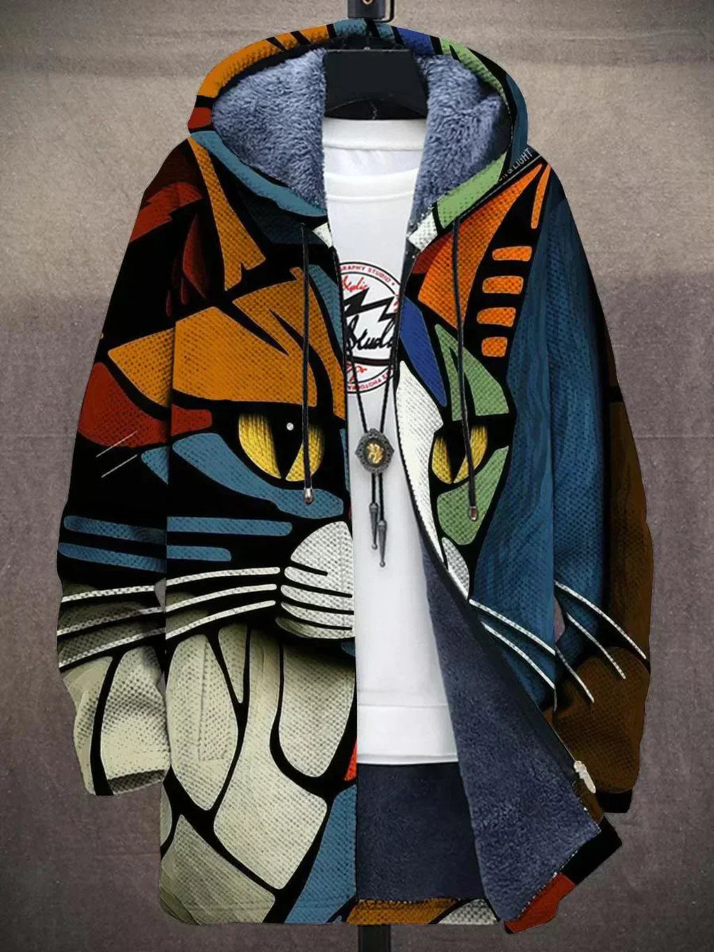 Cynthia | Artistic Style Hooded Cardigan