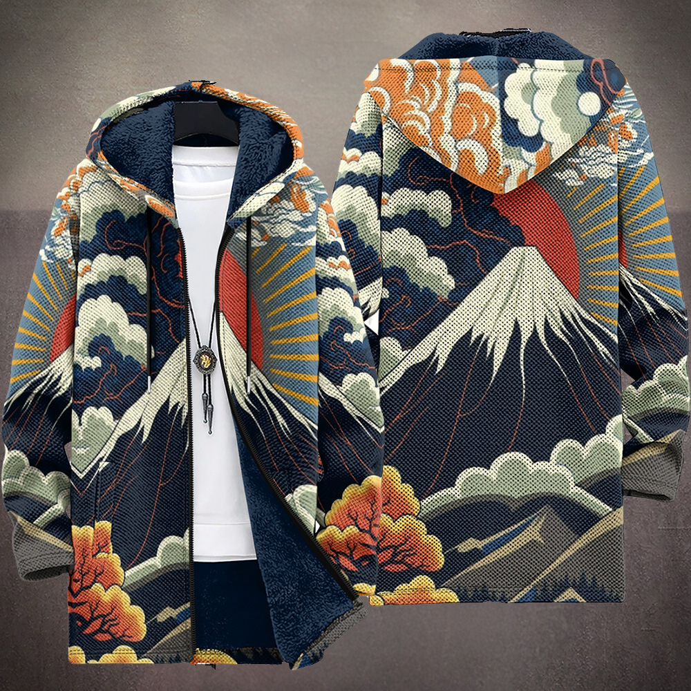 Ezra | Artistic Style Hooded Cardigan