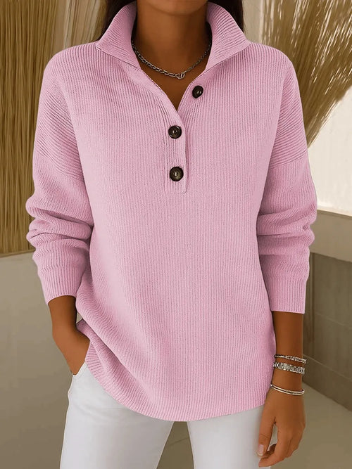 Amparo | V-Neck Polo Jumper