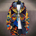 Griffin | Artistic Style Hooded Cardigan