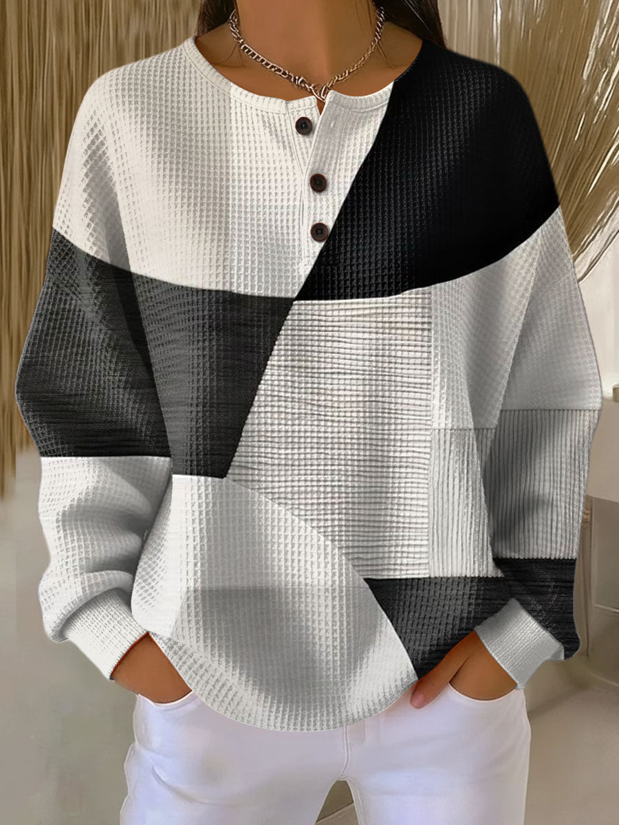 Consuelo | Double-Layer Waffle Jumper