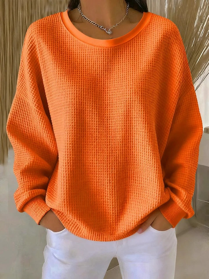 Nuria | Classic Waffle Jumper