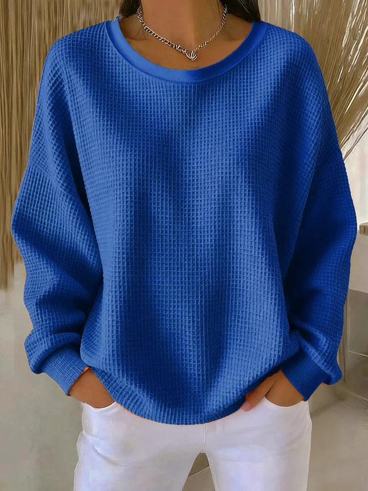 Nuria | Classic Waffle Jumper