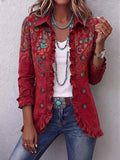 Inmaculada | Paisley Jacket with Ruffles